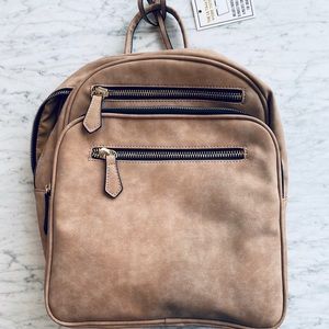 Tan Backpack
